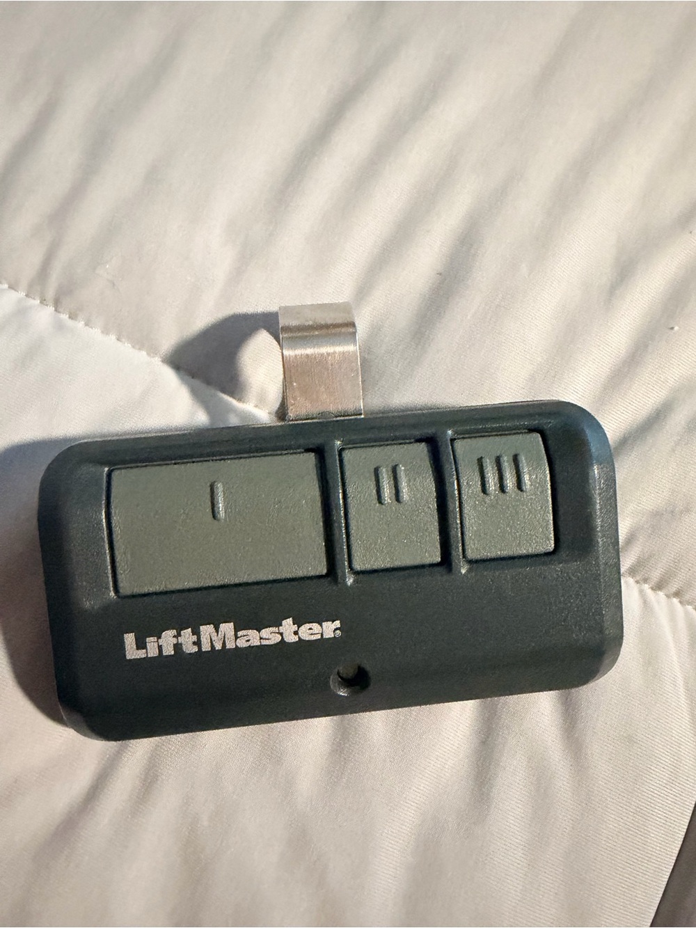 Liftmaster 3-Button Garage  or gate Remote - Black/Gray